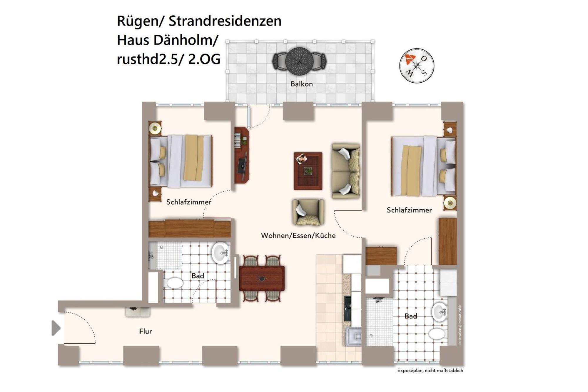 Strandresidenzen Strandresidenzen Haus Daenholm 2 5 Apartment